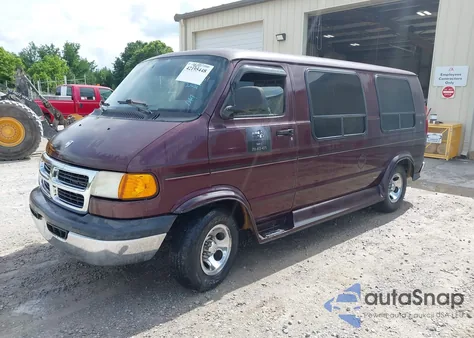 2002 Dodge Ram Van 1500 Conversion z USA, uszkodzony, nr VIN 2B6HB11Z02K111380